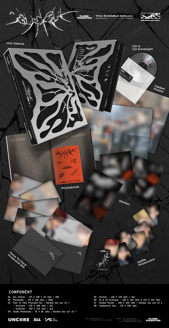 CLOSE YOUR EYES『blackout』