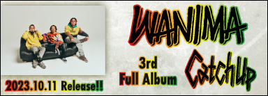 WANIMA 4年ぶりのフルアルバム『Catch Up』10月11日発売