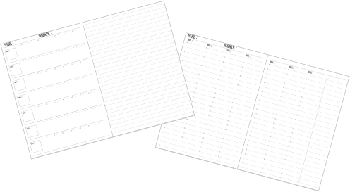 タワレコ手帳 2016 and more!ページ