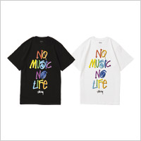 TOWER RECORDS × STUSSY NMNL 3D TEE