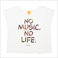 TOWER RECORDS × Kastane NMNL TEE '14 LADY'S White