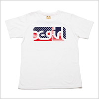 TOWER RECORDS × X-girl TEE'14 LADY'S White