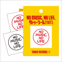 NO MUSIC, NO LIFE. タトゥーシール