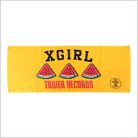 TOWER RECORDS × X-girl Towel'15