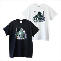 TOWER RECORDS × XLARGE® Tee'15　Black/White