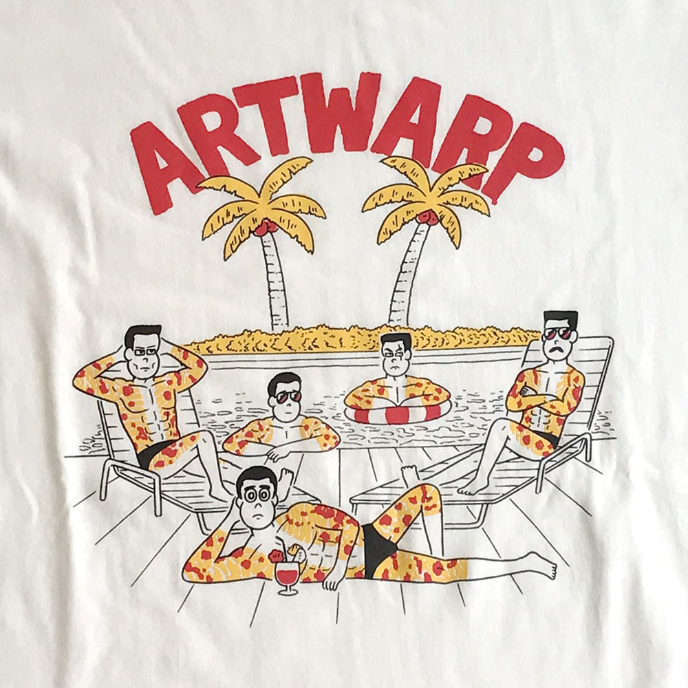 ARTWARP × TOWER RECORDS TEE