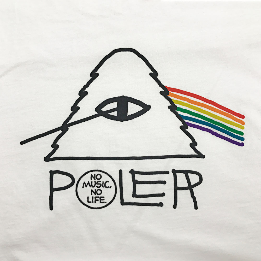POLeR × TOWER RECORDS TEE 