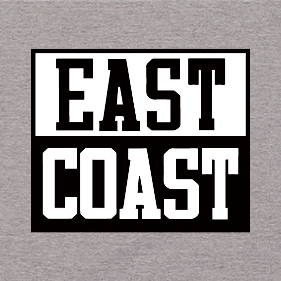 WTM Tシャツ EAST COAST(グレー/ブラック)