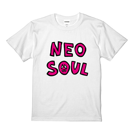 WTM Tシャツ NEO SOUL(ホワイト/ピンク)
