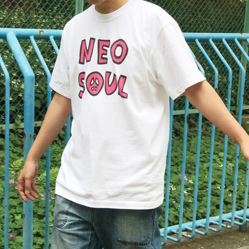WTM Tシャツ NEO SOUL(ホワイト/ピンク)