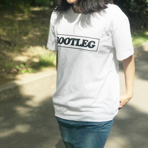 WTM Tシャツ BOOTLEG(ホワイト/ブラック)
