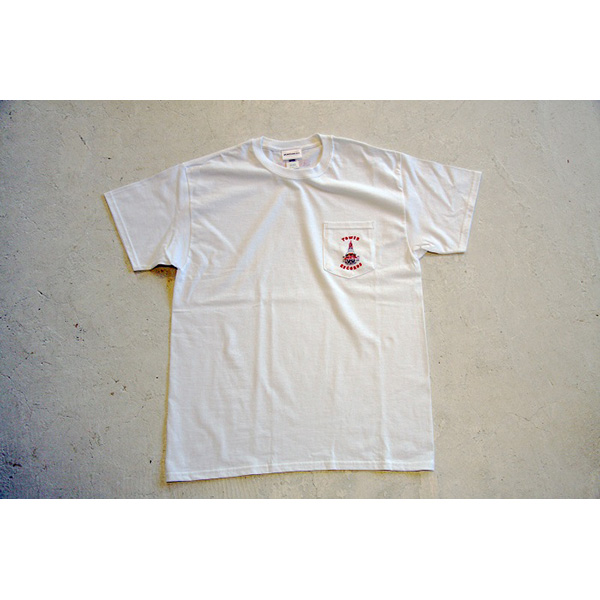 WTM ポケット Tシャツ TOWER THEATER(ホワイト)