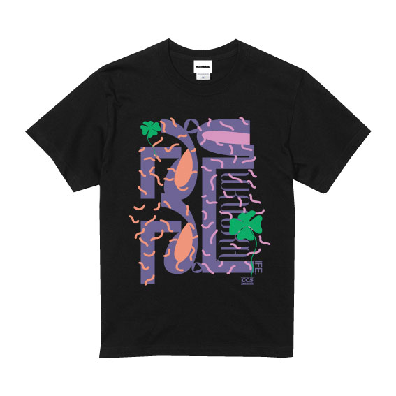週末CITY PLAY BOYZ × WEARTHEMUSIC T-Shirt(ブラック) - TOWER 