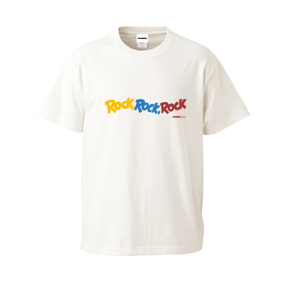 WTM Tシャツ Rock Rock Rock Alan(ホワイト)