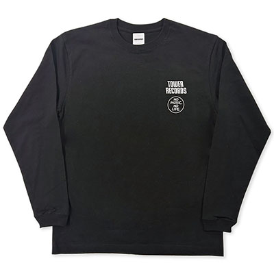 タワレコ ロングT-shirt ブラック Mサイズ