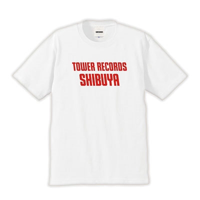 TOWER RECORDS SHIBUYA T-shirt ver.2 ホワイト
