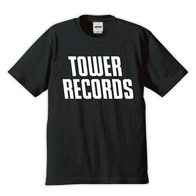 TOWER RECORDS T-shirt ver.2 ブラック
