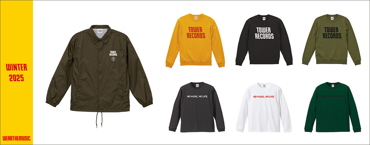 タワレコ 2025冬物アパレル