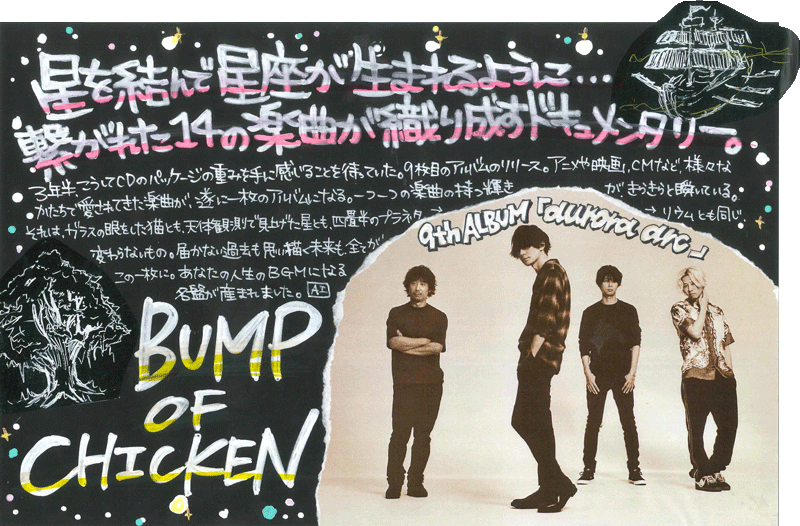 渋谷店『aurora arc』スタッフコメント