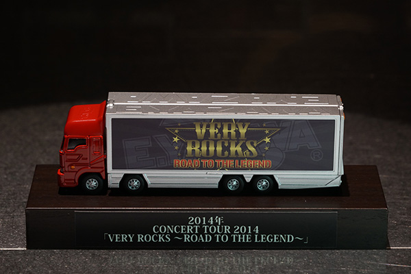 EIKICHI YAZAWA CONCERT TOUR 2014「VERY ROCKS ～ROAD TO THE LEGEND～」トランポ