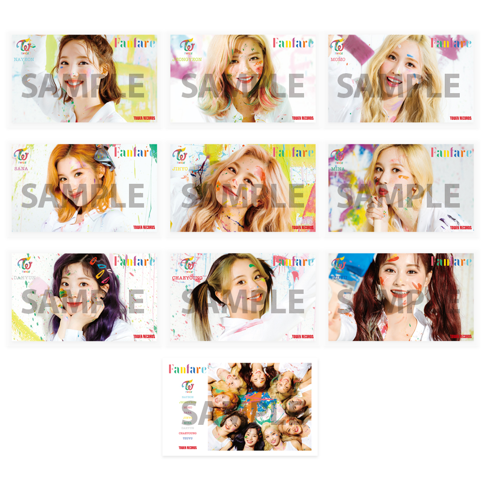 TWICE JAPAN 6th SINGLE『Fanfare』7月8日発売 - TOWER RECORDS ONLINE