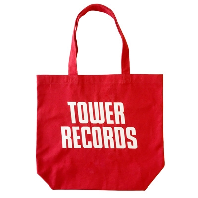 TOWER RECORDS トートバッグ Ver.2 レッド